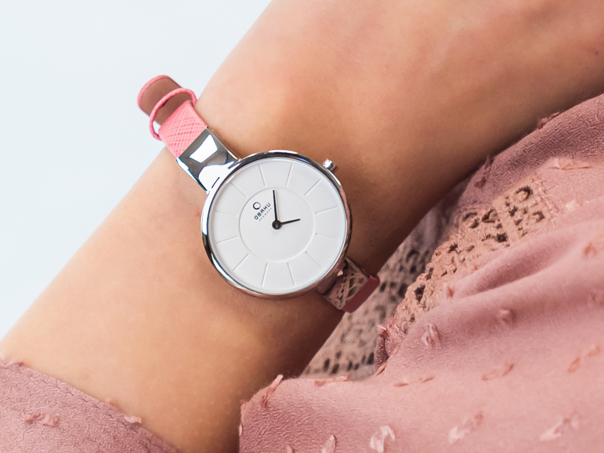 Obaku Denmark V149LCIRP zegarek klasyczny Slim - miniatura 2