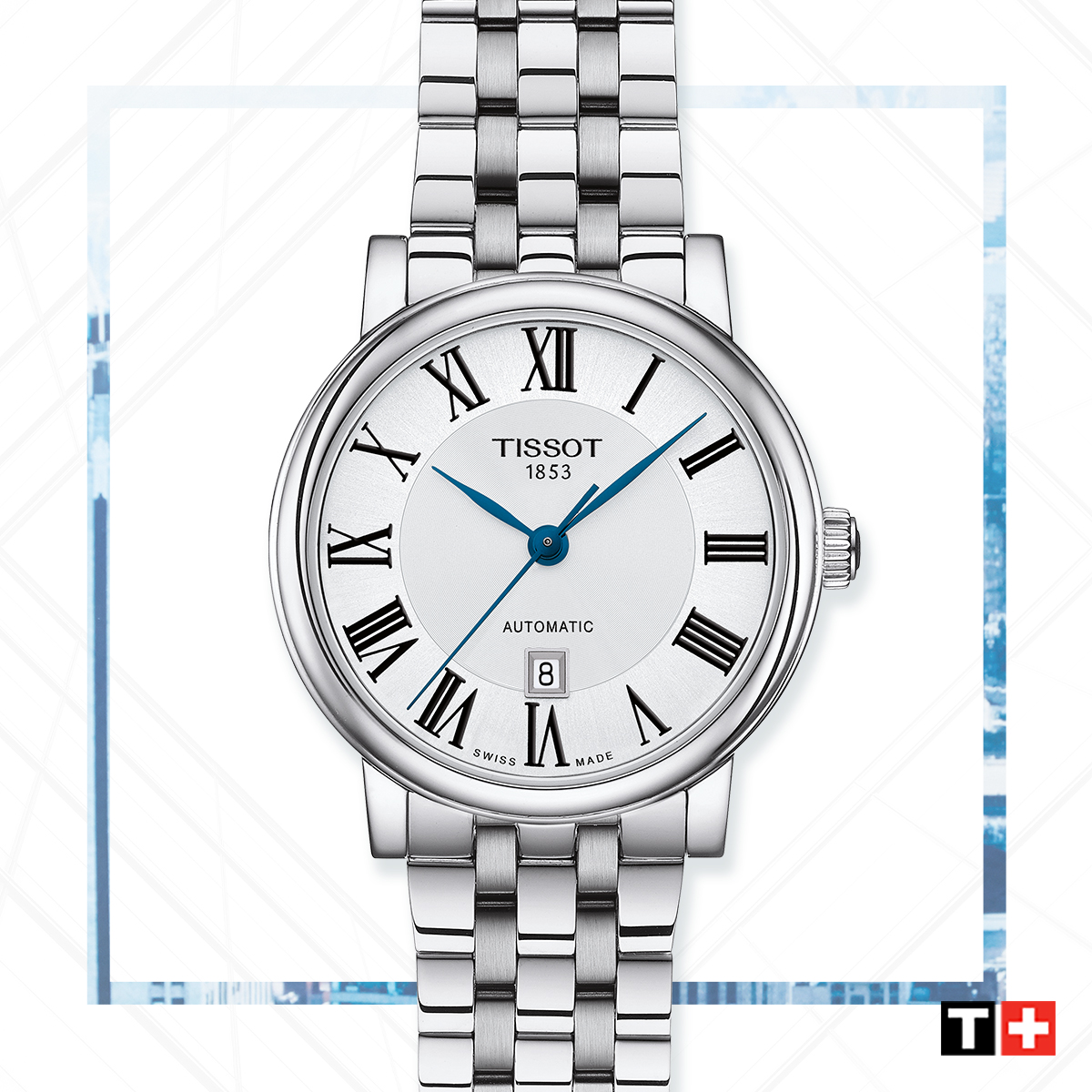 CARSON PREMIUM 40mm Tissot T122.410.11.033.00 - hover