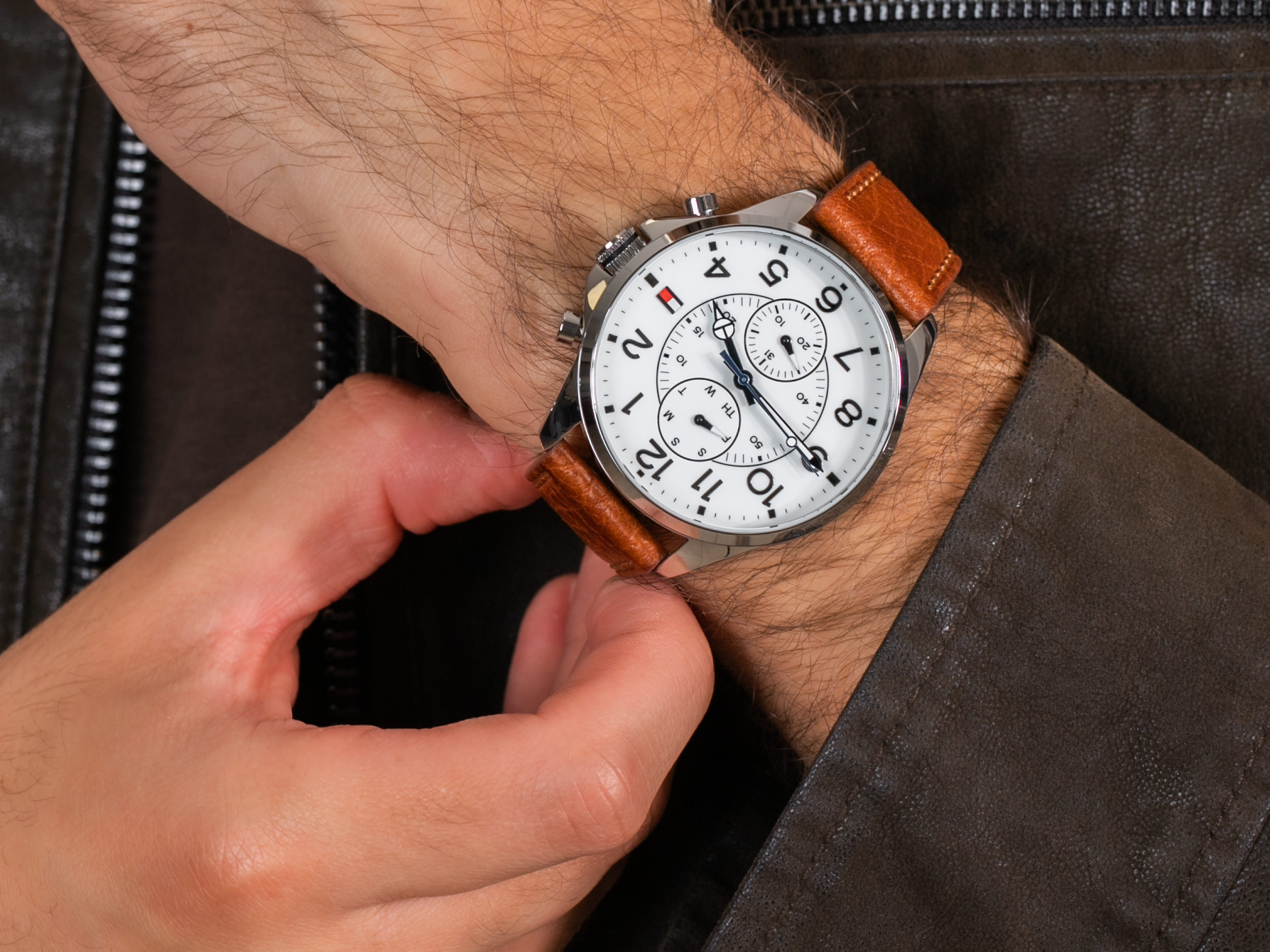 Tommy Hilfiger 1791274 zegarek klasyczny Męskie