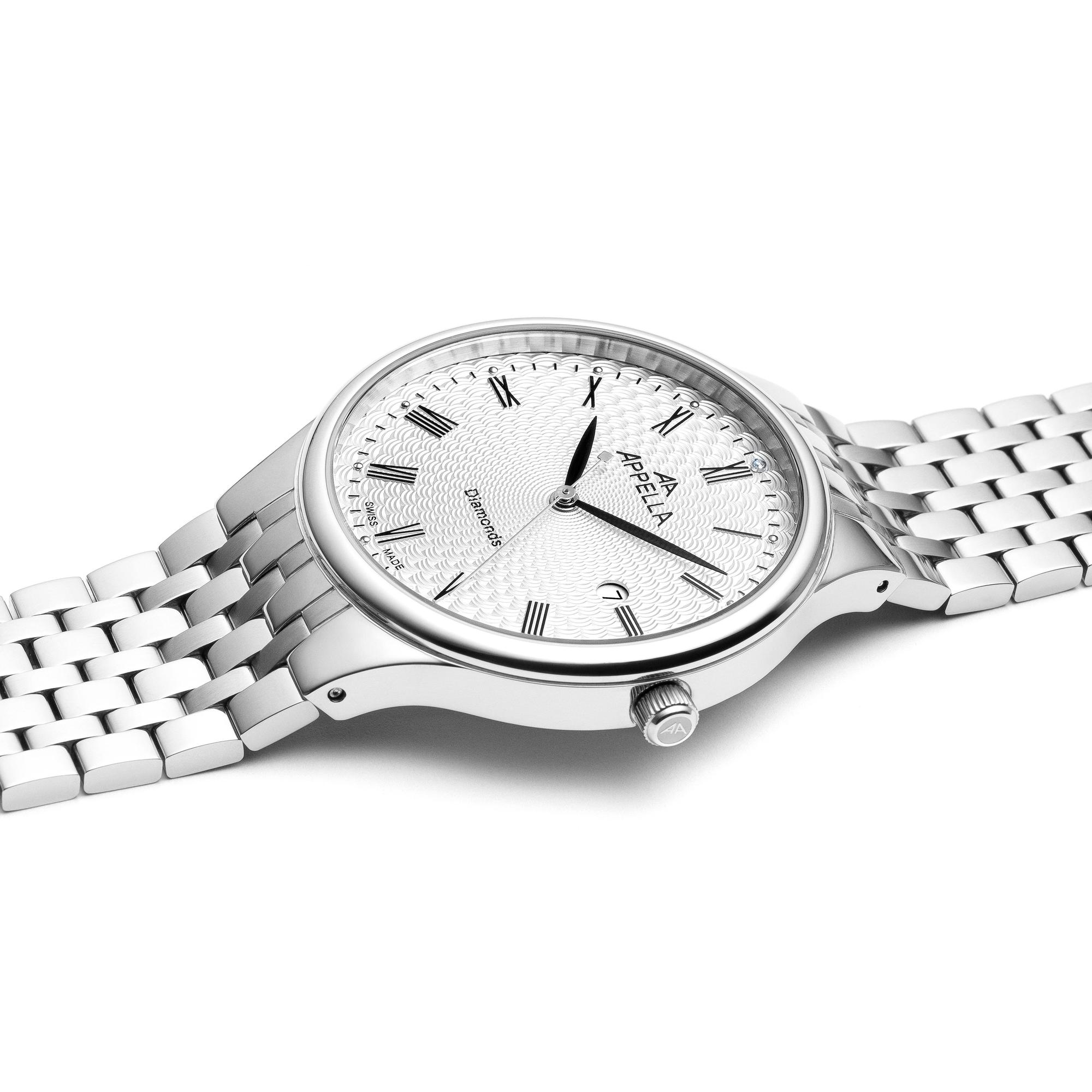 zegarek L12002.5133DQ kwarcowy męski Diamonds - miniatura 2