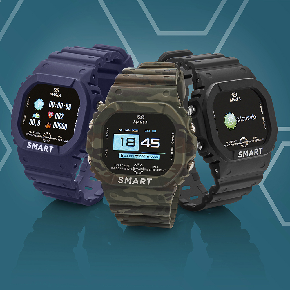 zegarek Marea B57008/2 męski z krokomierz Smartwatch - miniatura 3