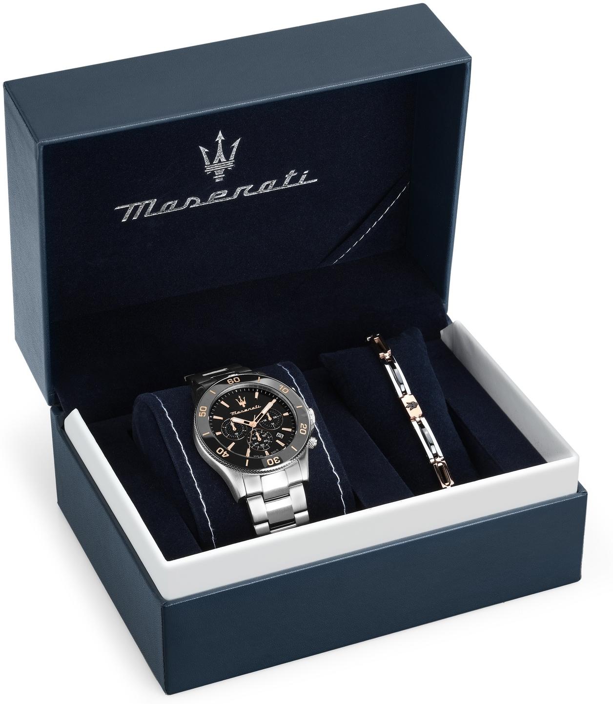 zegarek Maserati R8873600001 srebrny Competizione - miniatura 8