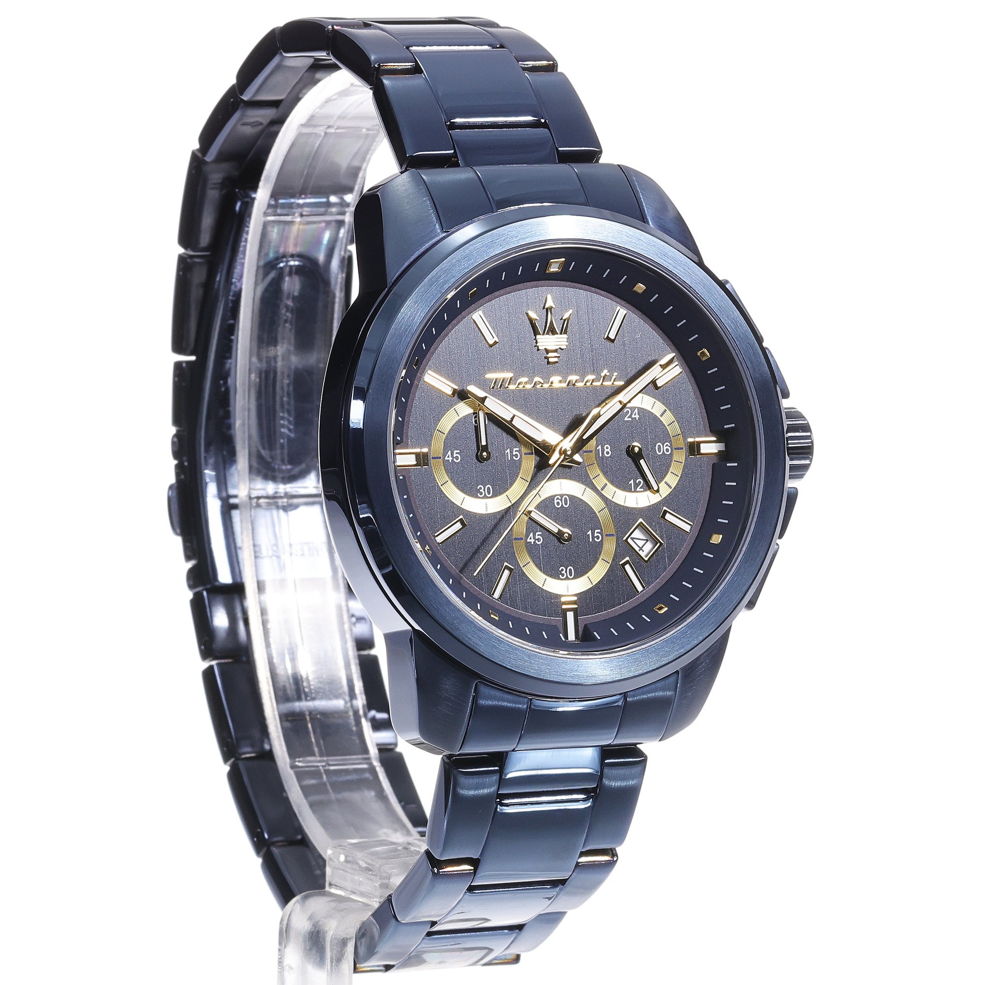 zegarek Maserati R8873621042 SUCCESSO GIFT SET męski z chronograf Successo