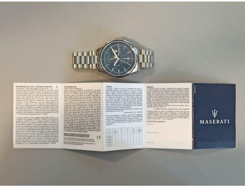 zegarek Maserati R8873624004 Sorpasso Chronograph Sorpasso mineralne