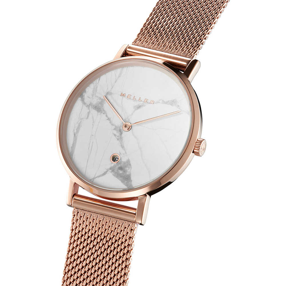 Meller W1RM-2ROSE zegarek różowe złoto klasyczny Astar bransoleta - miniatura 3