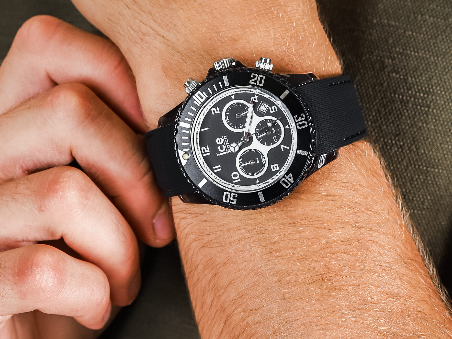 ICE Watch ICE.014216 Ice Dune Black Rozm. L zegarek fashion/modowy ICE-Dune - miniatura 2