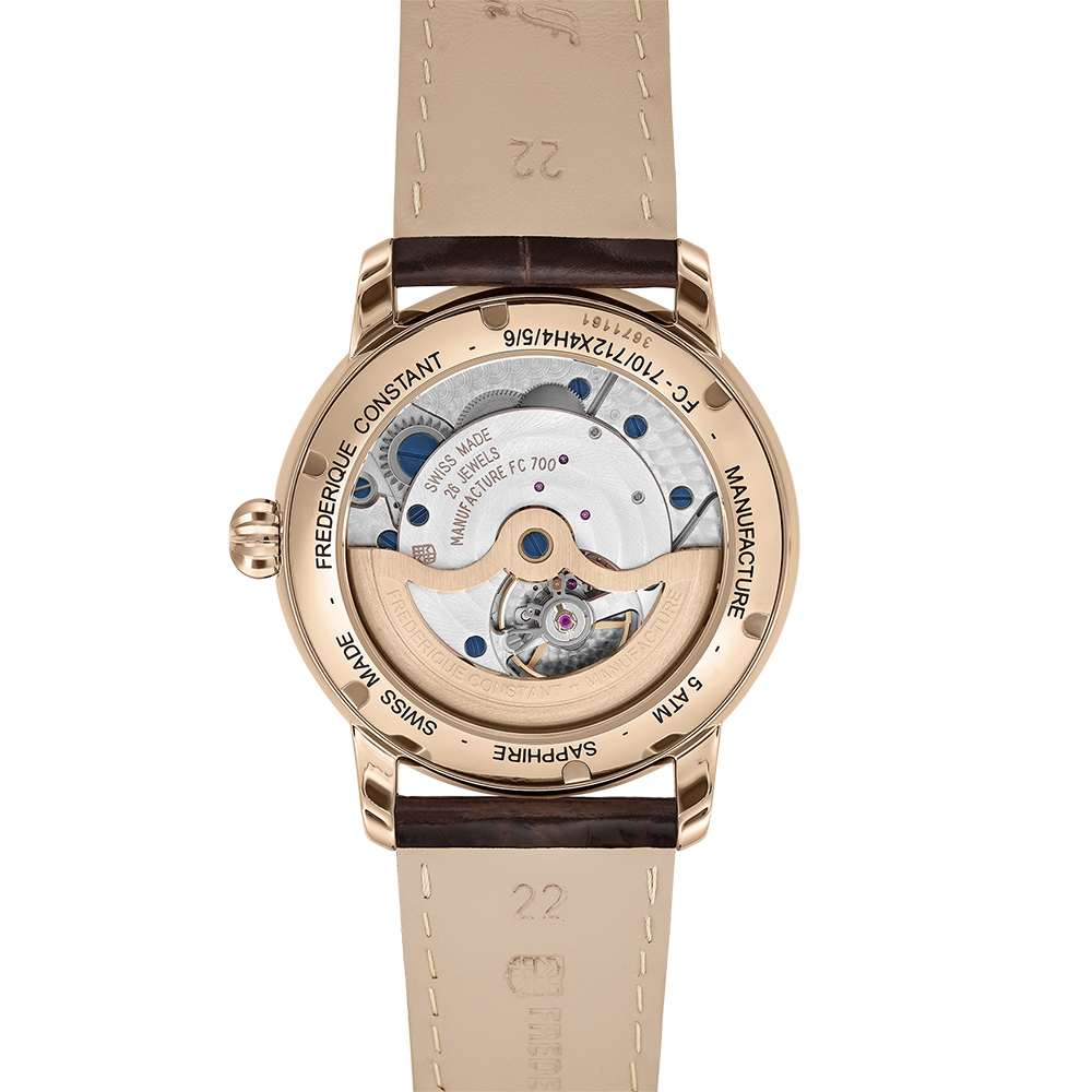 Frederique Constant FC-710MC4H4 męski zegarek Manufacture pasek - miniatura 4