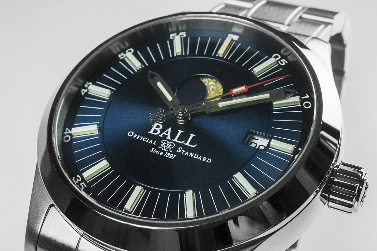 Ball NM2282C-SJ-BE zegarek srebrny klasyczny Engineer II bransoleta - miniatura 3