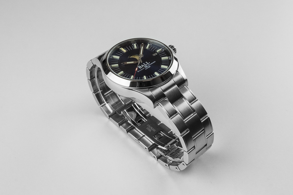 zegarek Ball NM2282C-SJ-BE automatyczny męski Engineer II Engineer II Moon Phase Automatic - miniatura 4