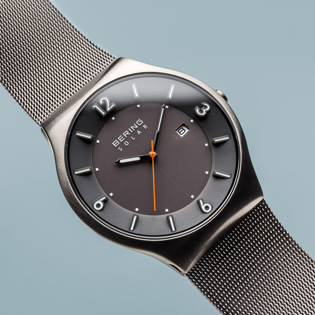 Bering 14440-077 Solar zegarek męski klasyczny szafirowe - miniatura 6