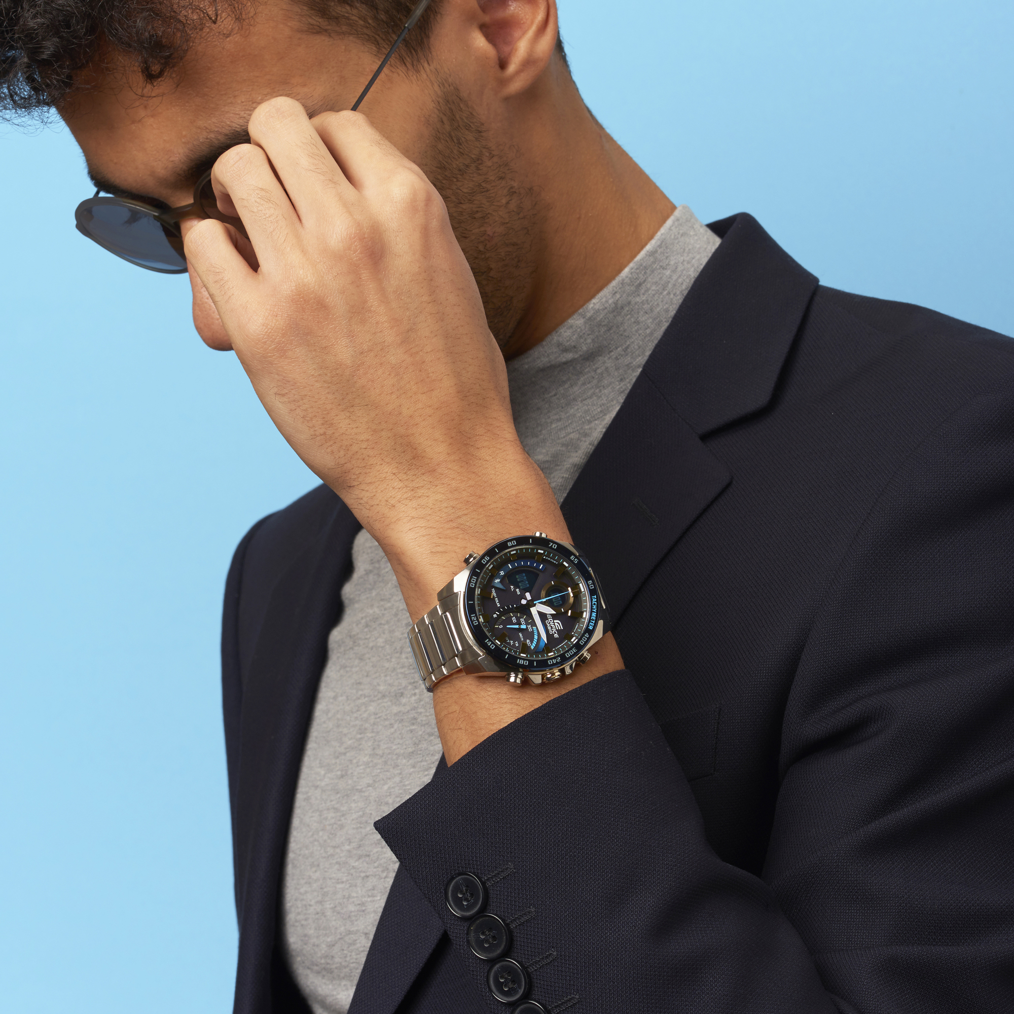 zegarek Edifice ECB-900DB-1BER solar męski EDIFICE Premium - miniatura 7