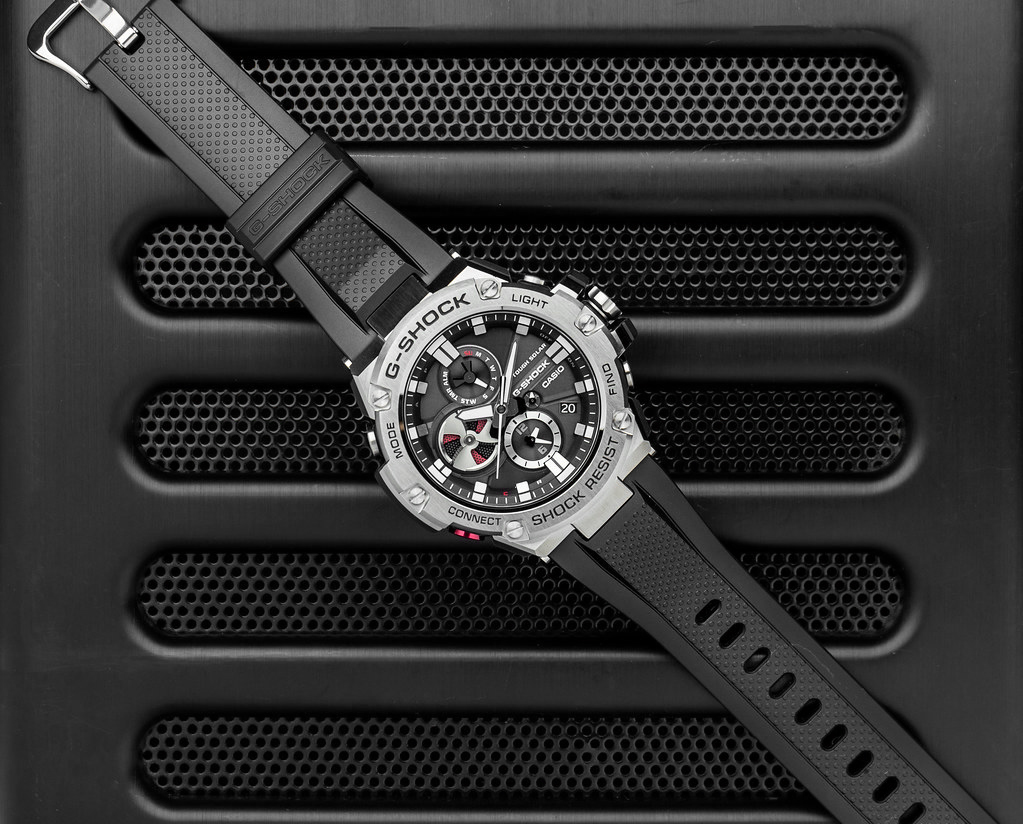 G-Shock GST-B100-1AER smartwatch japońskie G-SHOCK G-STEEL - miniatura 5