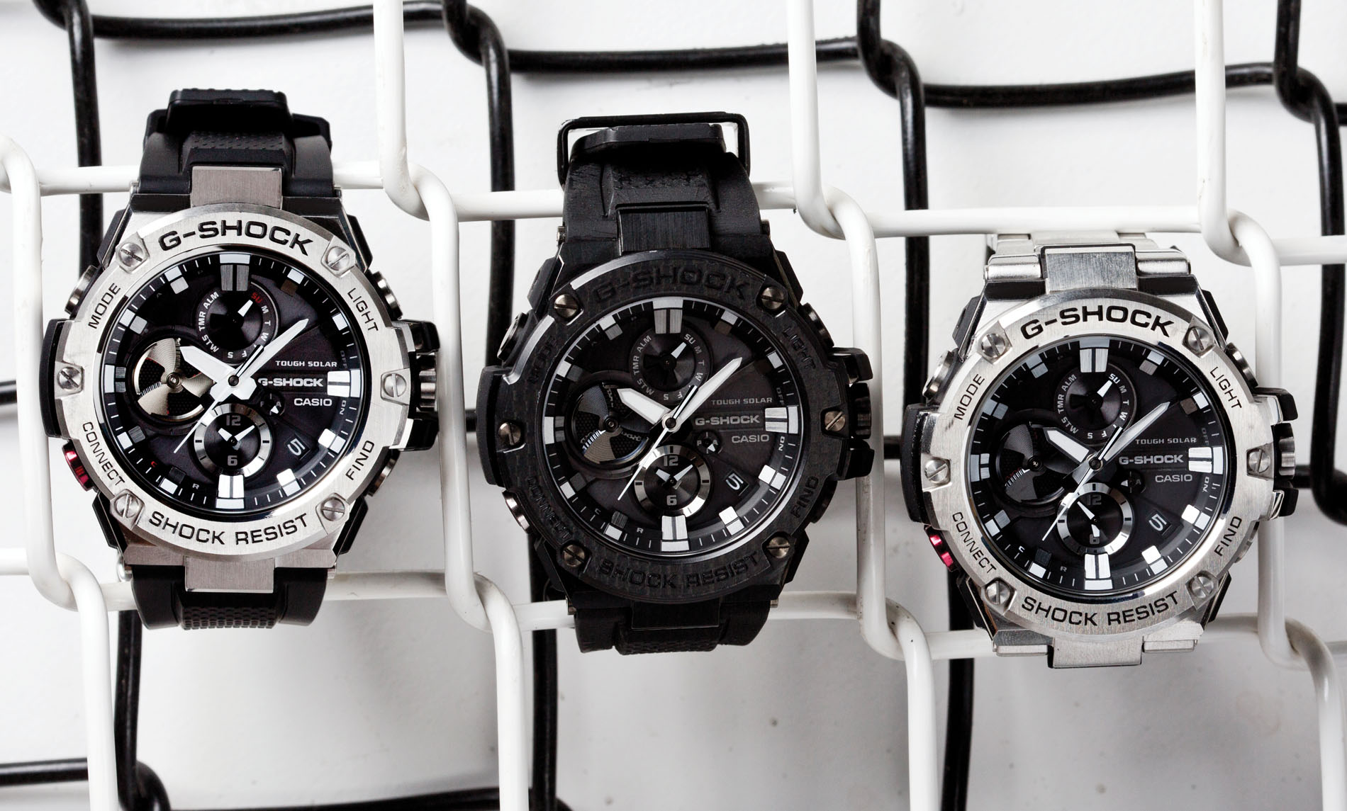 G-Shock GST-B100D-1AER smartwatch japońskie G-SHOCK G-STEEL - miniatura 8