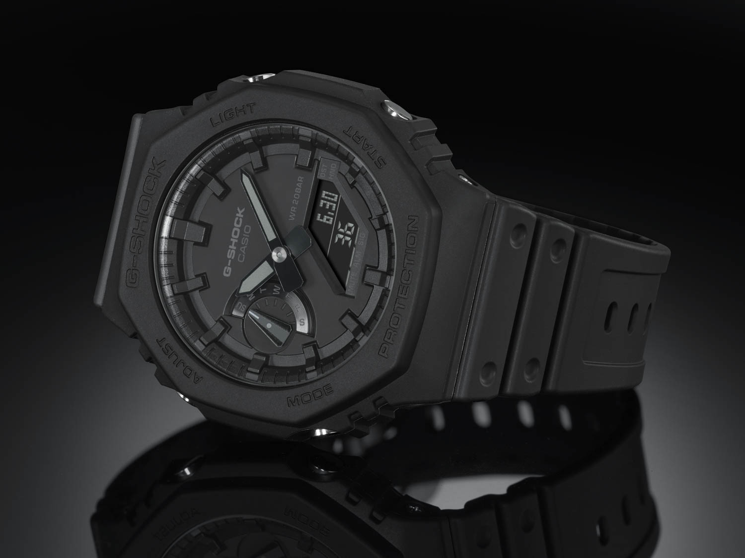 G-Shock GA-2100-1A1ER zegarek męski G-Shock - miniatura 3