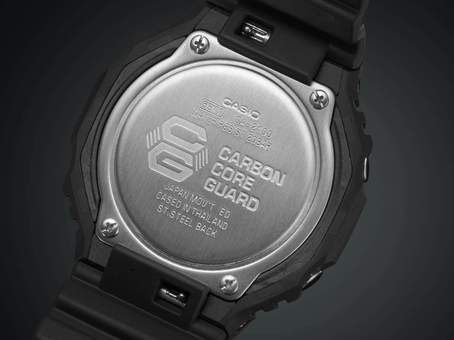 zegarek G-Shock GA-2100-1A1ER kwarcowy męski G-Shock - miniatura 6