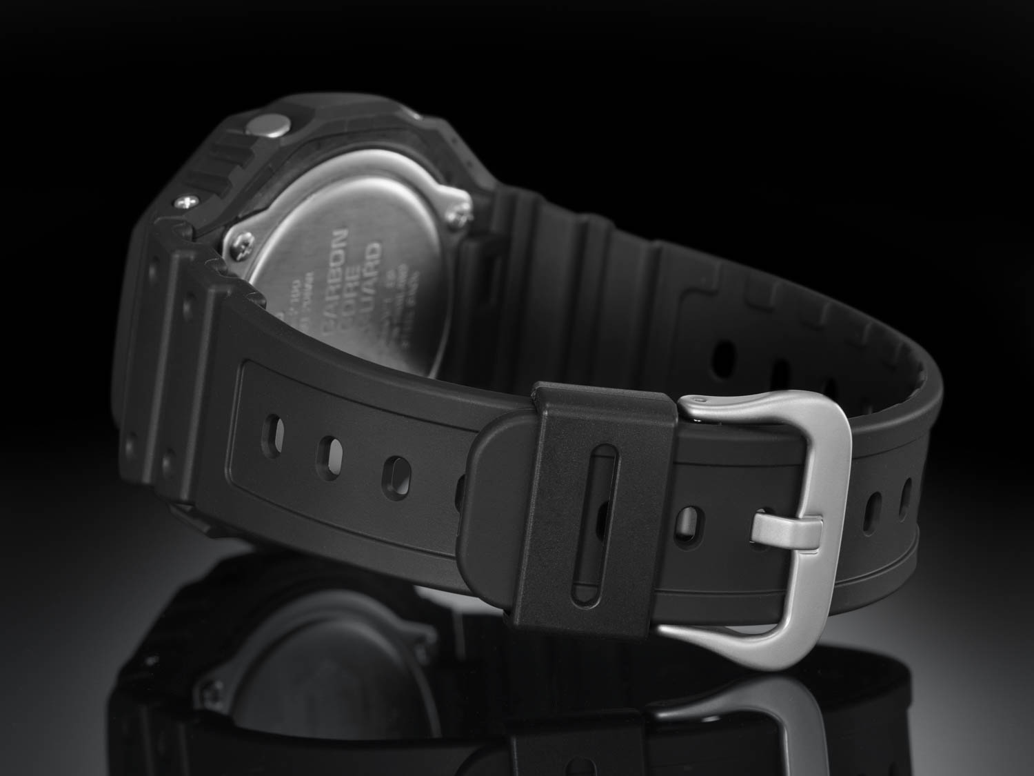 G-Shock GA-2100-1A1ER zegarek czarny sportowy G-Shock pasek - miniatura 4