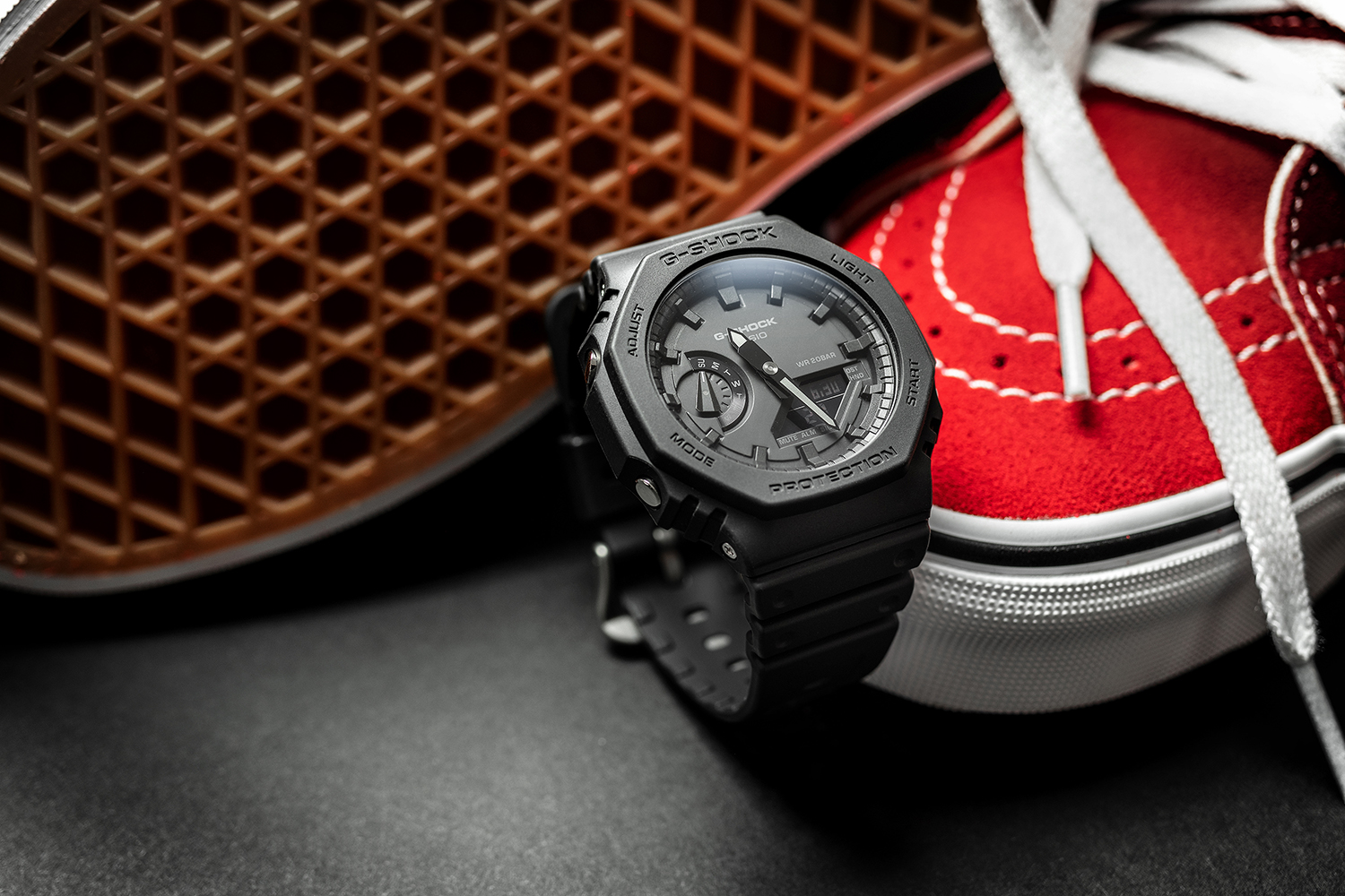G-Shock GA-2100-1A1ER zegarek męski G-Shock czarny - miniatura 12