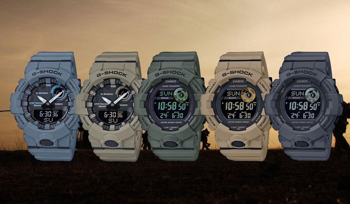 G-Shock GBD-800UC-3ER G-SHOCK Original zegarek męski sportowy mineralne - miniatura 6
