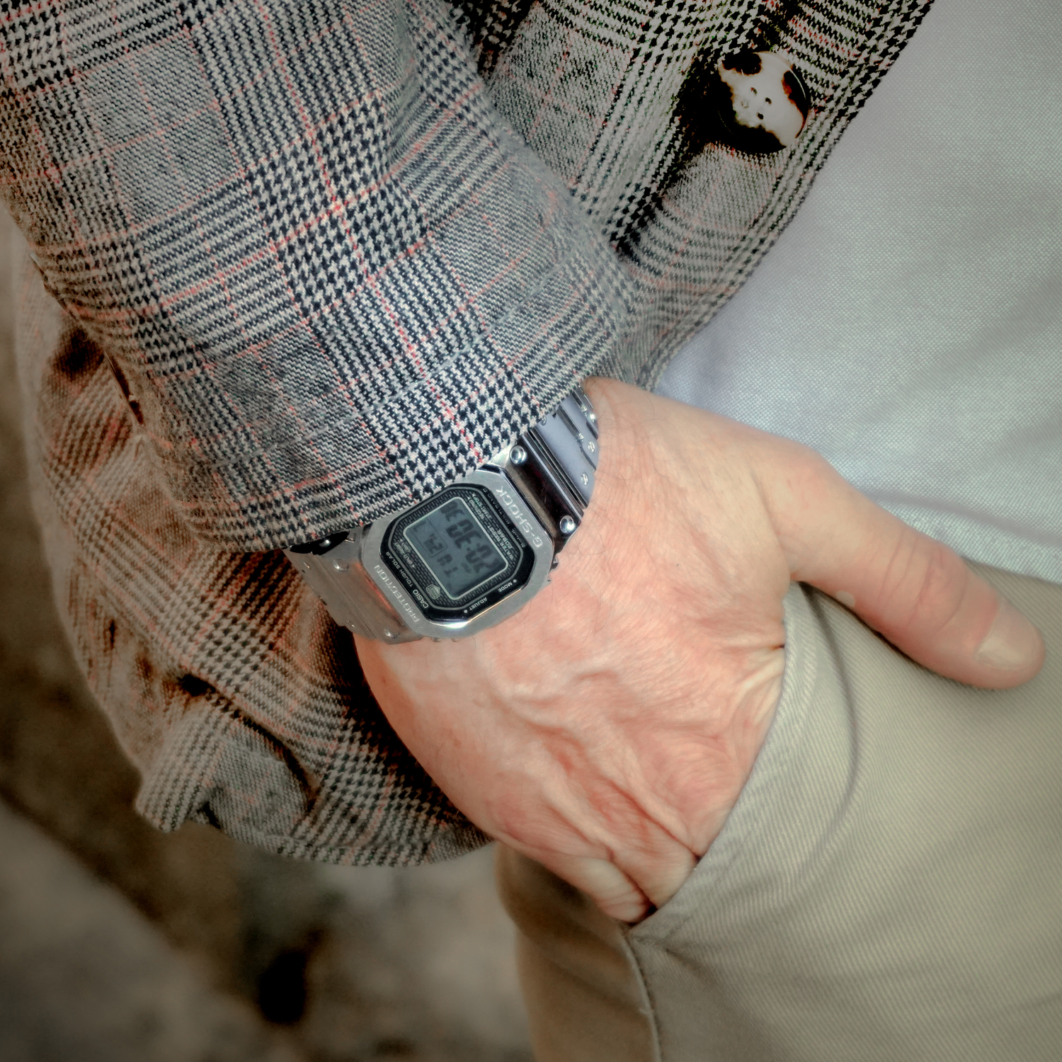 G-Shock GMW-B5000D-1ER zegarek męski sportowy G-SHOCK Specials bransoleta - miniatura 8