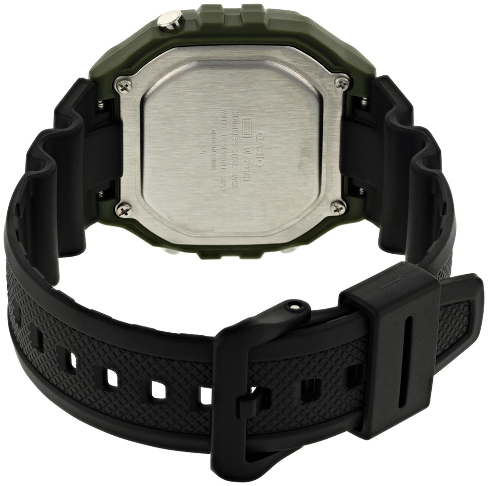 Casio W-218H-3AVEF męski zegarek Sportowe pasek - miniatura 3