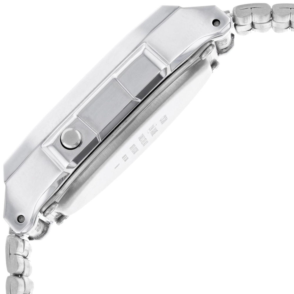 Casio Vintage A168WEM-7EF zegarek srebrny sportowy VINTAGE Maxi bransoleta - miniatura 3