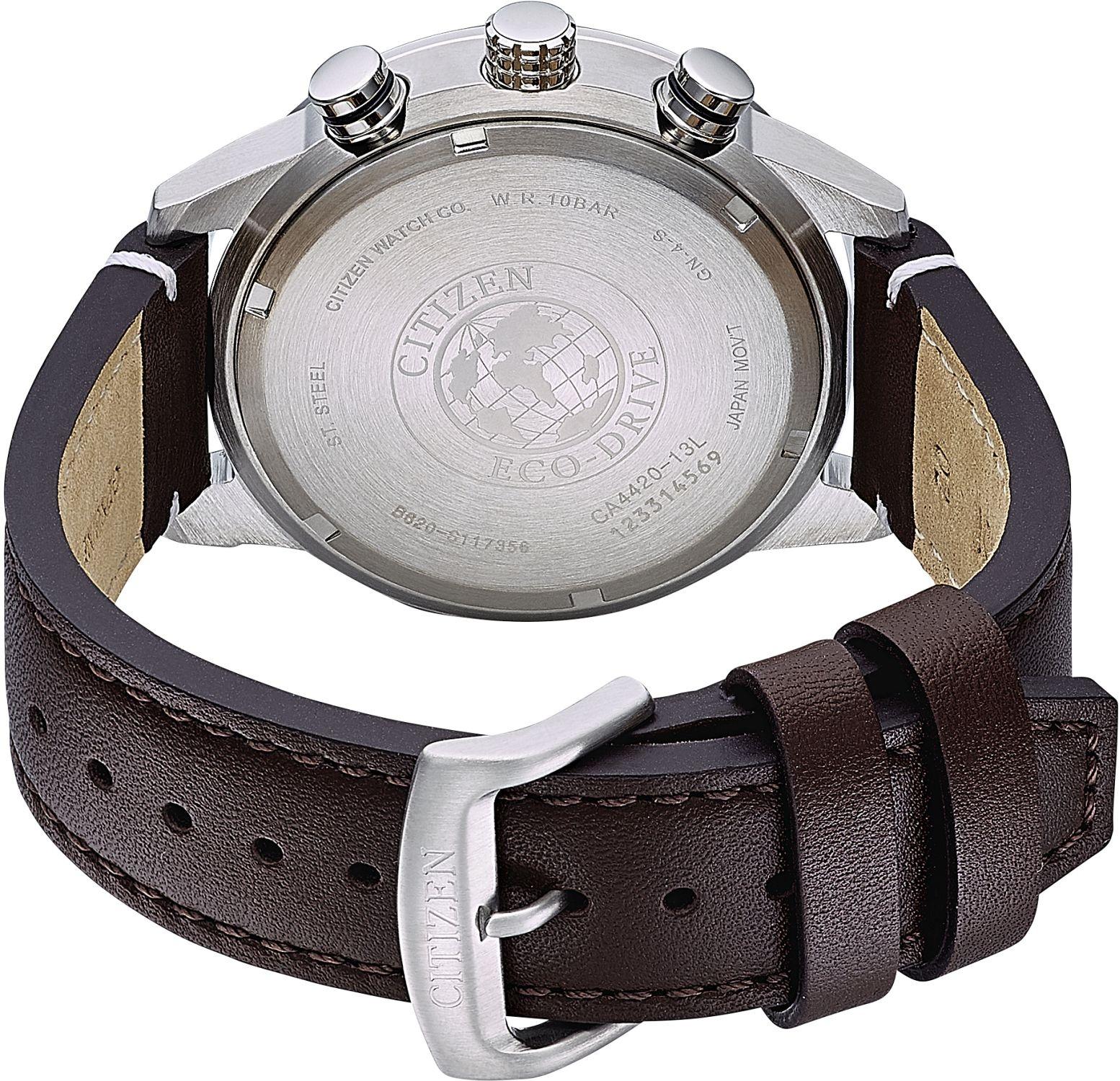 Citizen CA4420-13L męski zegarek Chrono pasek - miniatura 4