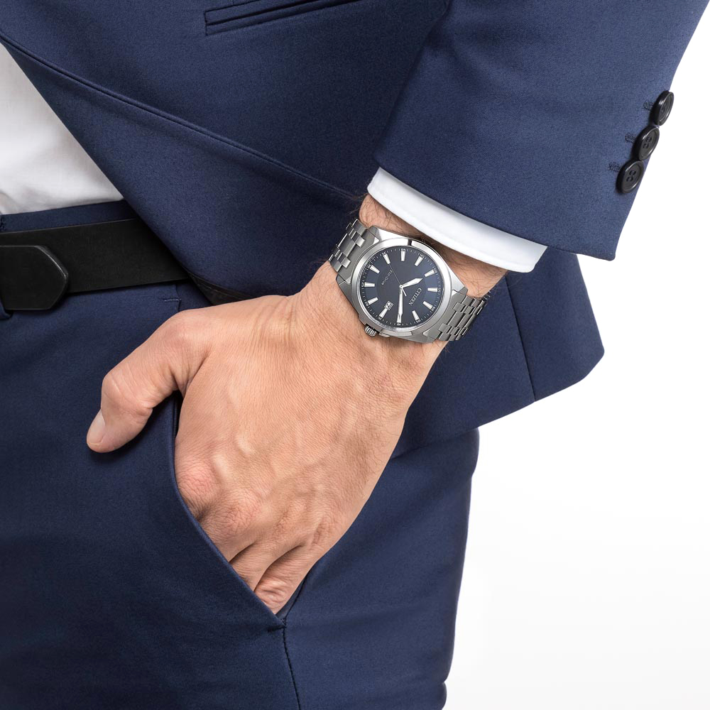 zegarek Citizen BM7108-81L srebrny Ecodrive - miniatura 5