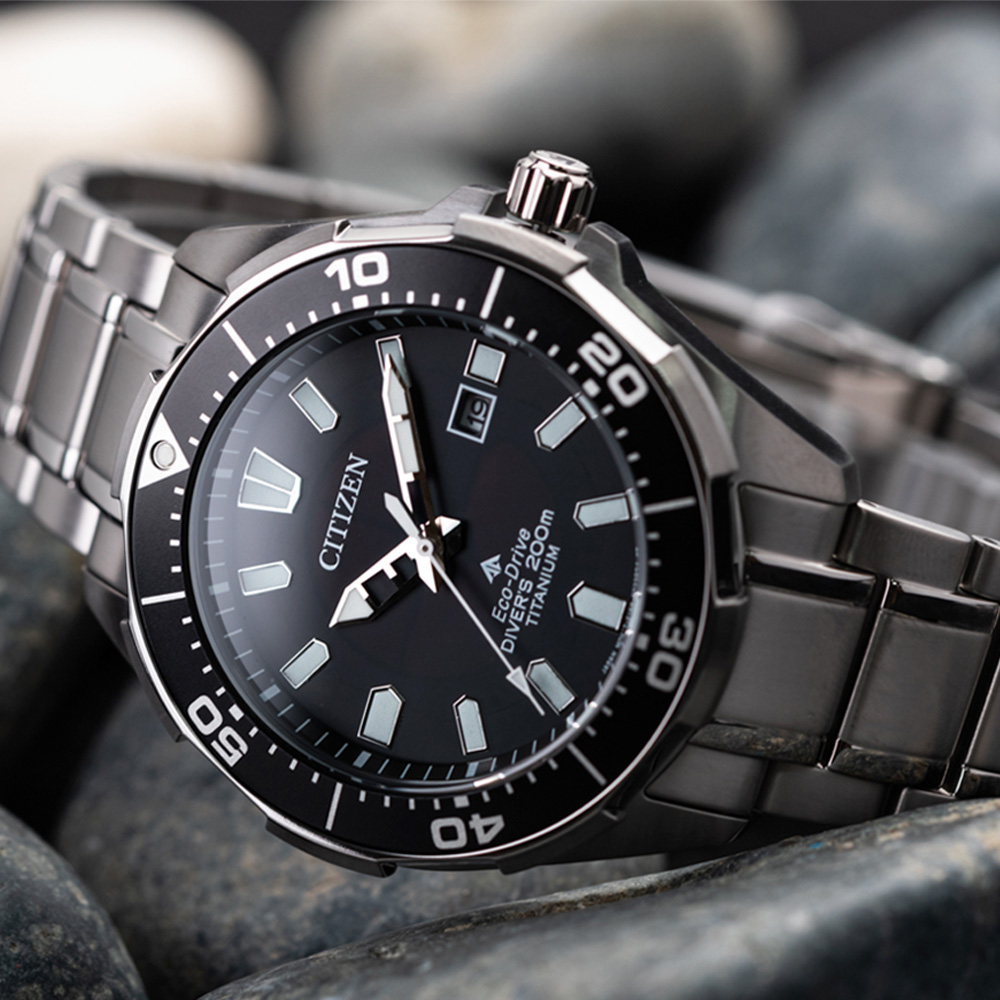 Citizen BN0200-81E zegarek srebrny sportowy Promaster bransoleta - miniatura 5