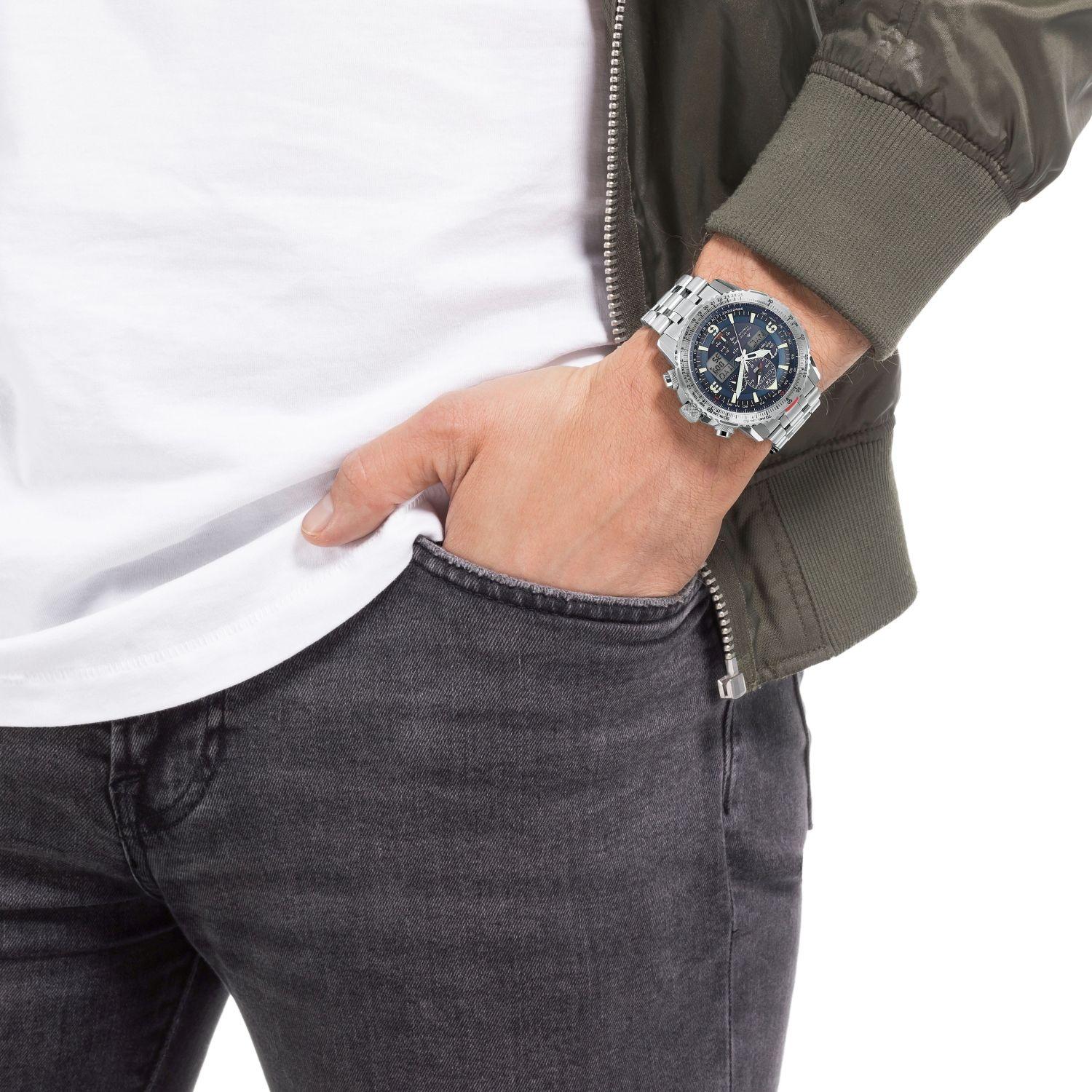 zegarek Citizen JY8100-80L srebrny Promaster - miniatura 5