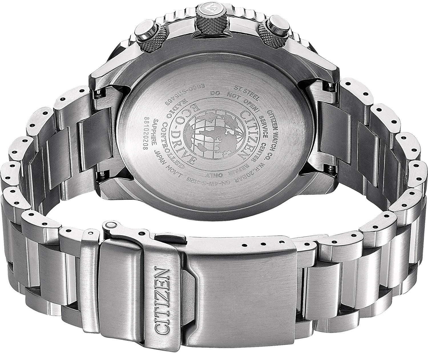 zegarek Citizen CB5000-50L męski z chronograf Radio Controlled - miniatura 4