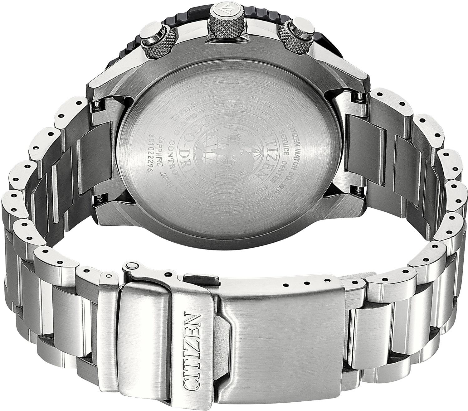 zegarek Citizen CB5001-57E męski z chronograf Radio Controlled - miniatura 4