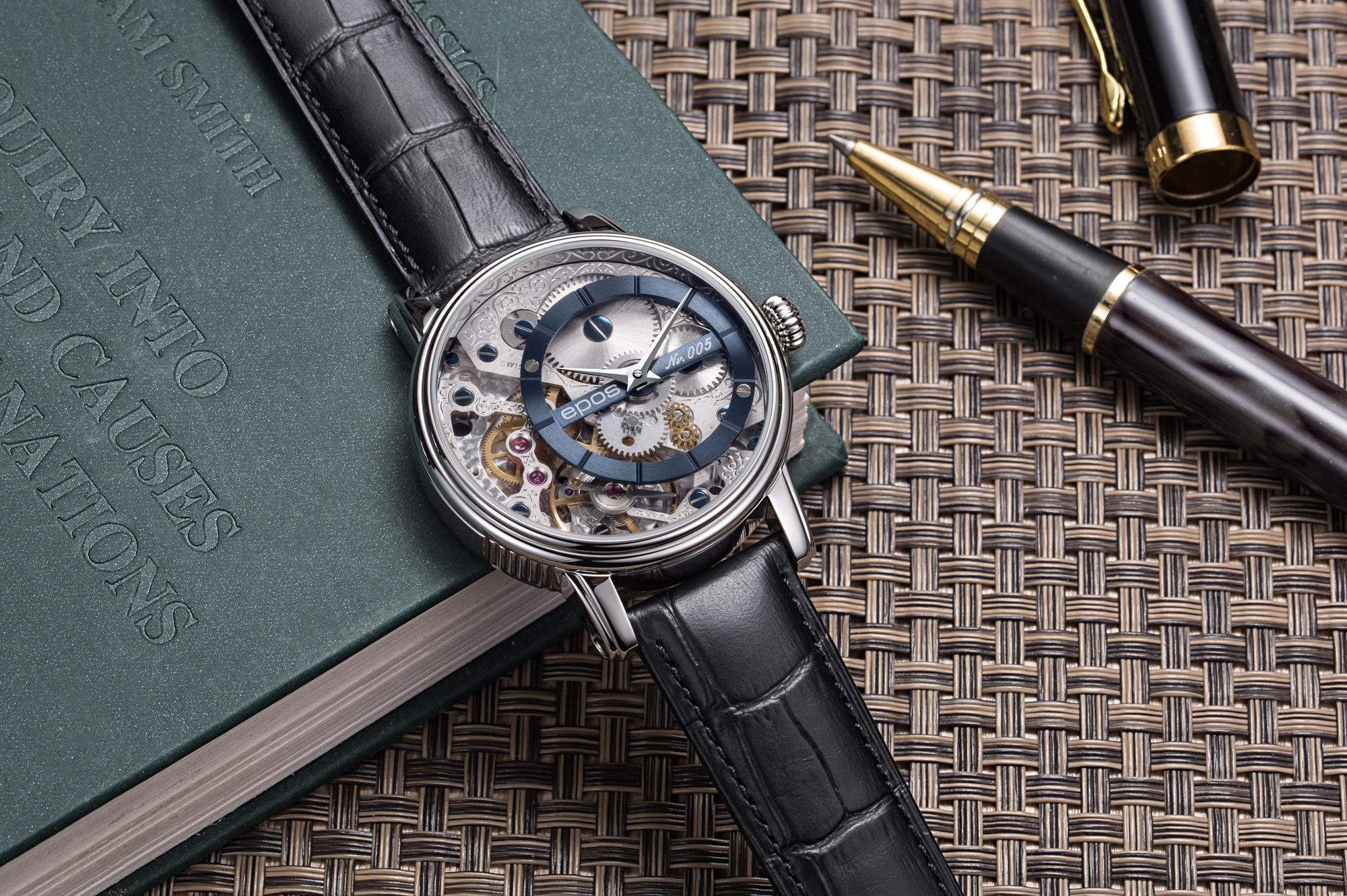 zegarek Epos 3435.313.20.16.25 mechaniczny męski Oeuvre DArt Verso Limited Edition - miniatura 5