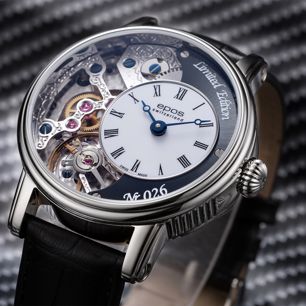 Epos 3435.313.20.25.25 Verso 2 Limited Edition zegarek klasyczny Oeuvre DArt - miniatura 6