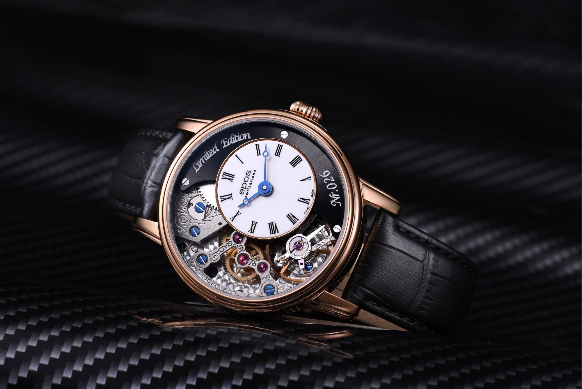 Epos 3435.313.24.25.25 Verso 2 Limited Edition zegarek klasyczny Oeuvre DArt - miniatura 3