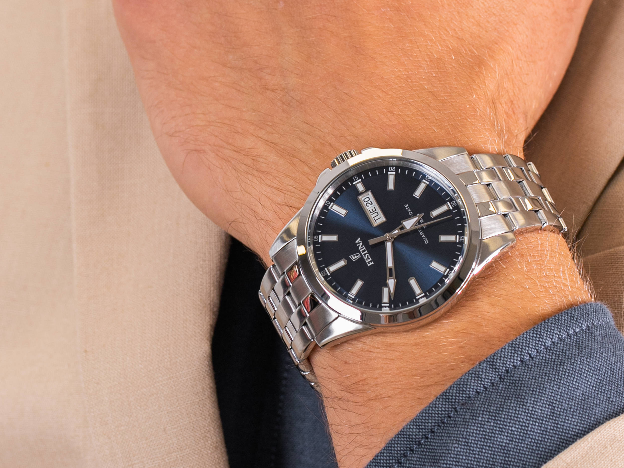 Festina F20357-3 Classic Bracelet zegarek klasyczny Classic