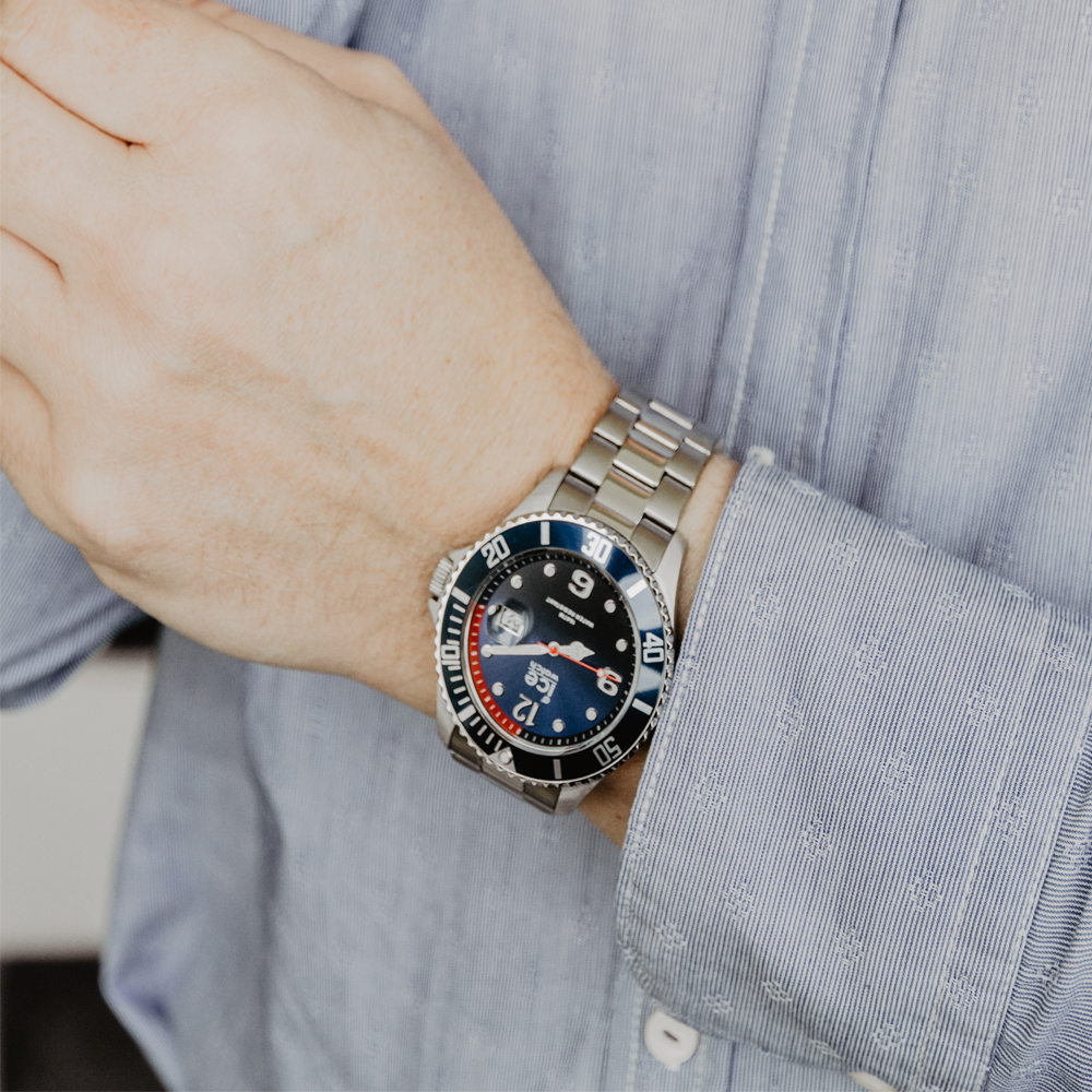 ICE Watch ICE.015775 ICE Steel Marine silver rozm. L zegarek klasyczny ICE-BMW - miniatura 6