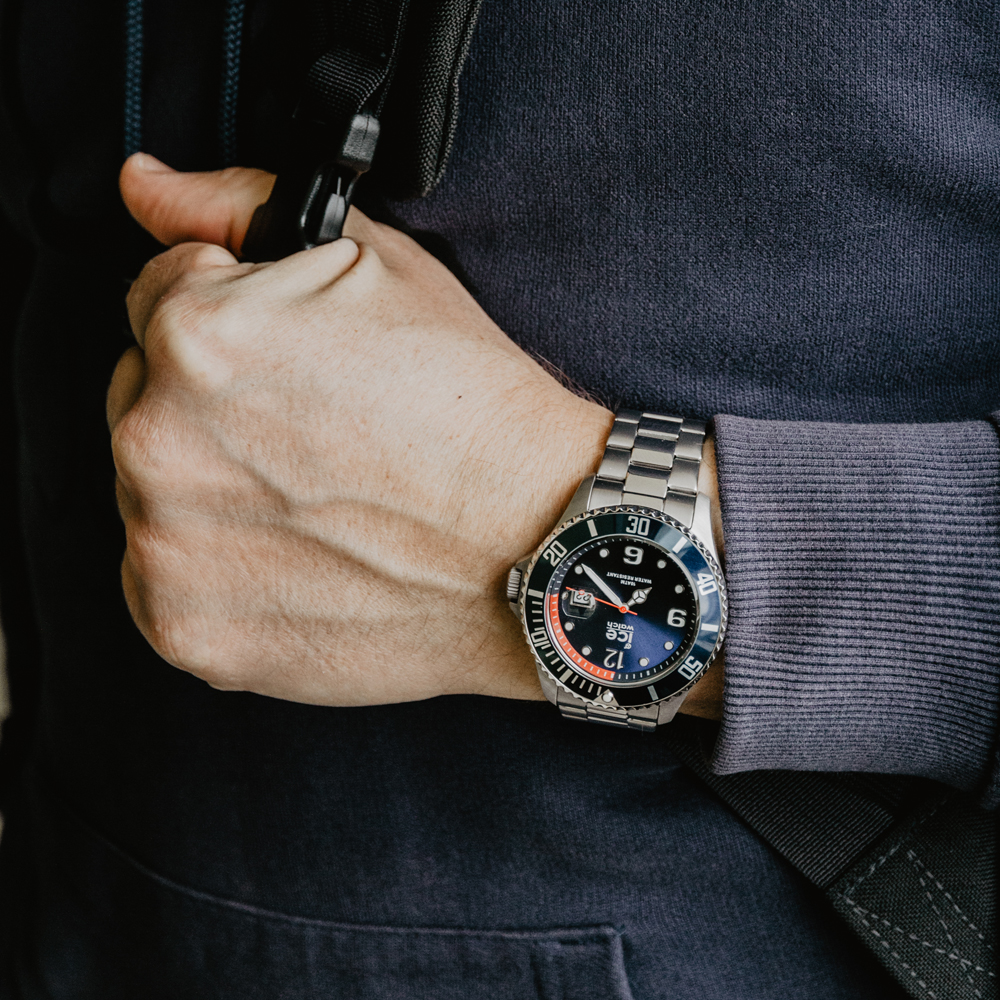 zegarek ICE Watch ICE.015775 kwarcowy męski ICE-BMW ICE Steel Marine silver rozm. L - miniatura 4