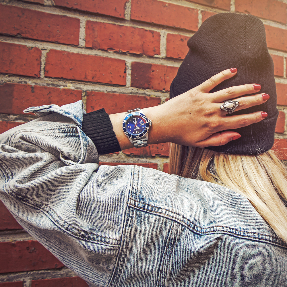 ICE Watch ICE.015771 ICE Steel Blue silver rozm. M zegarek klasyczny ICE-Steel - miniatura 4