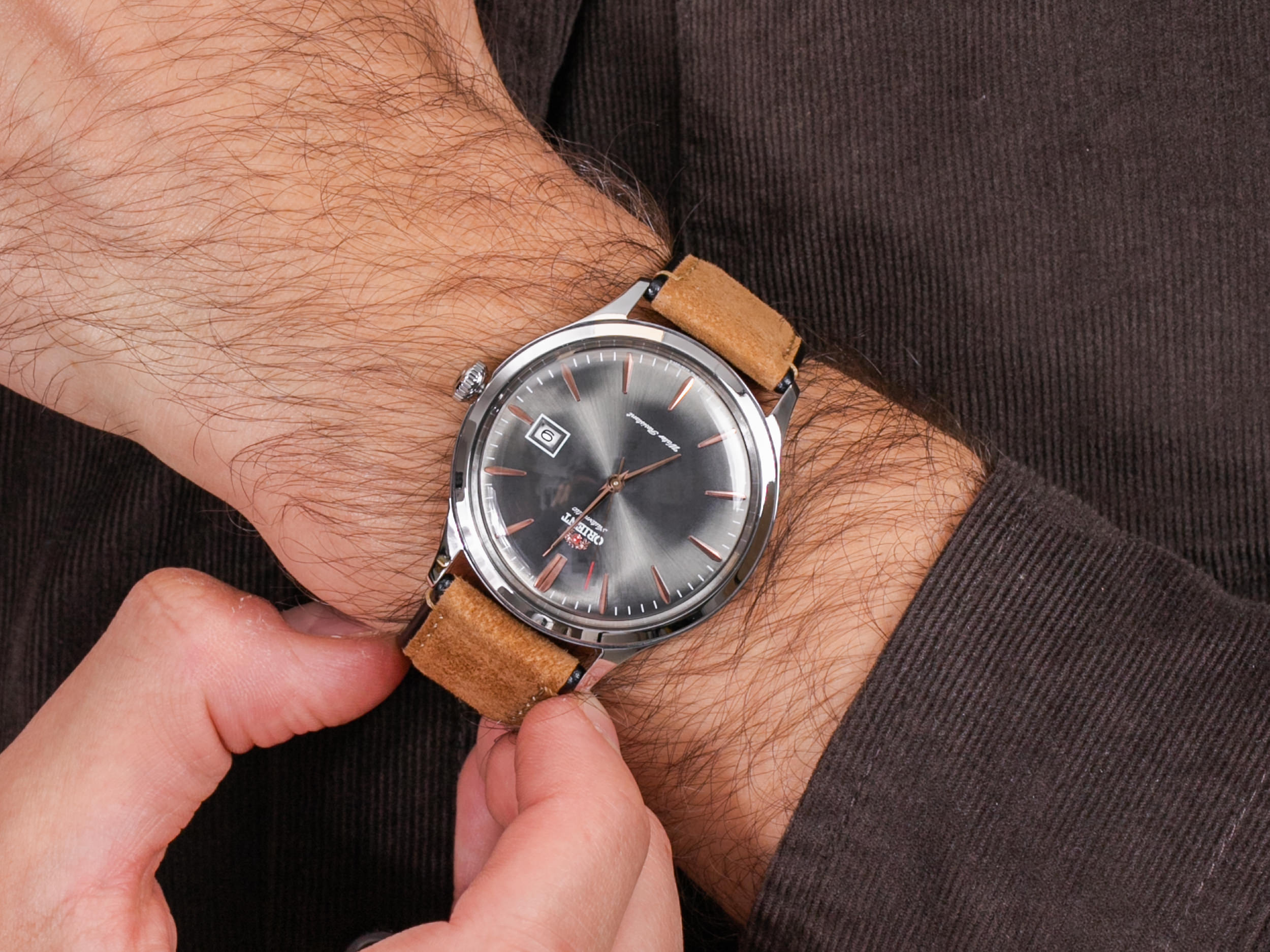 Orient FAC08003A0 Bambino Version 4 Classic Automatic zegarek klasyczny Classic - miniatura 2