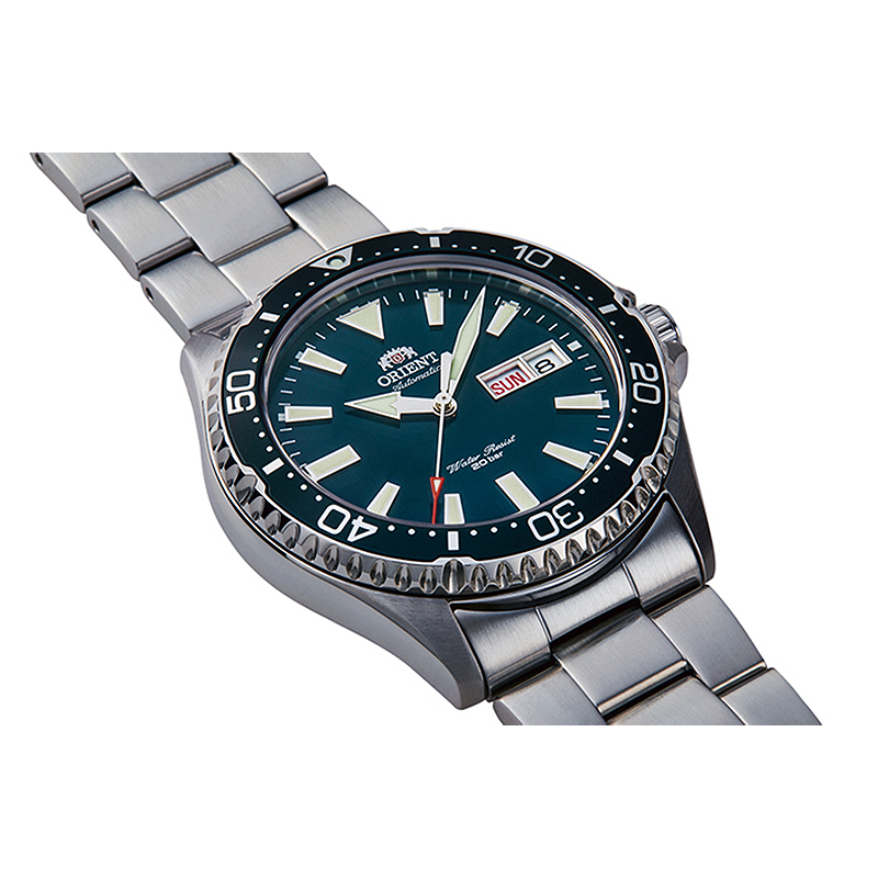 Orient RA-AA0004E19B zegarek srebrny klasyczny Sports bransoleta - miniatura 11