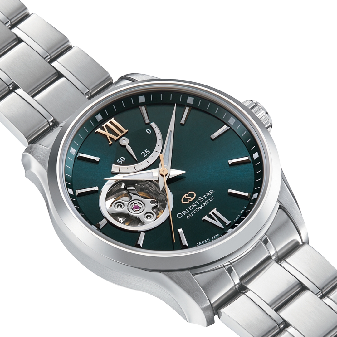 Orient Star RE-AT0002E00B zegarek srebrny elegancki Contemporary bransoleta - miniatura 3