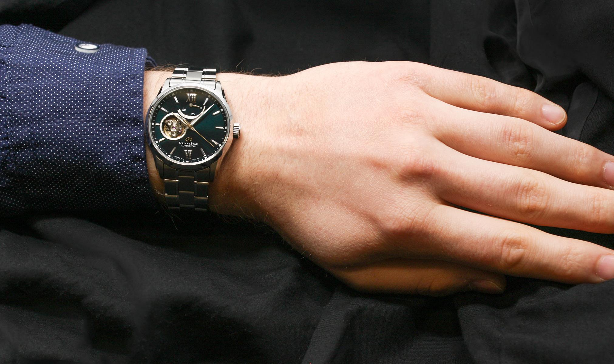 Orient Star RE-AT0002E00B zegarek męski elegancki Contemporary bransoleta - miniatura 8