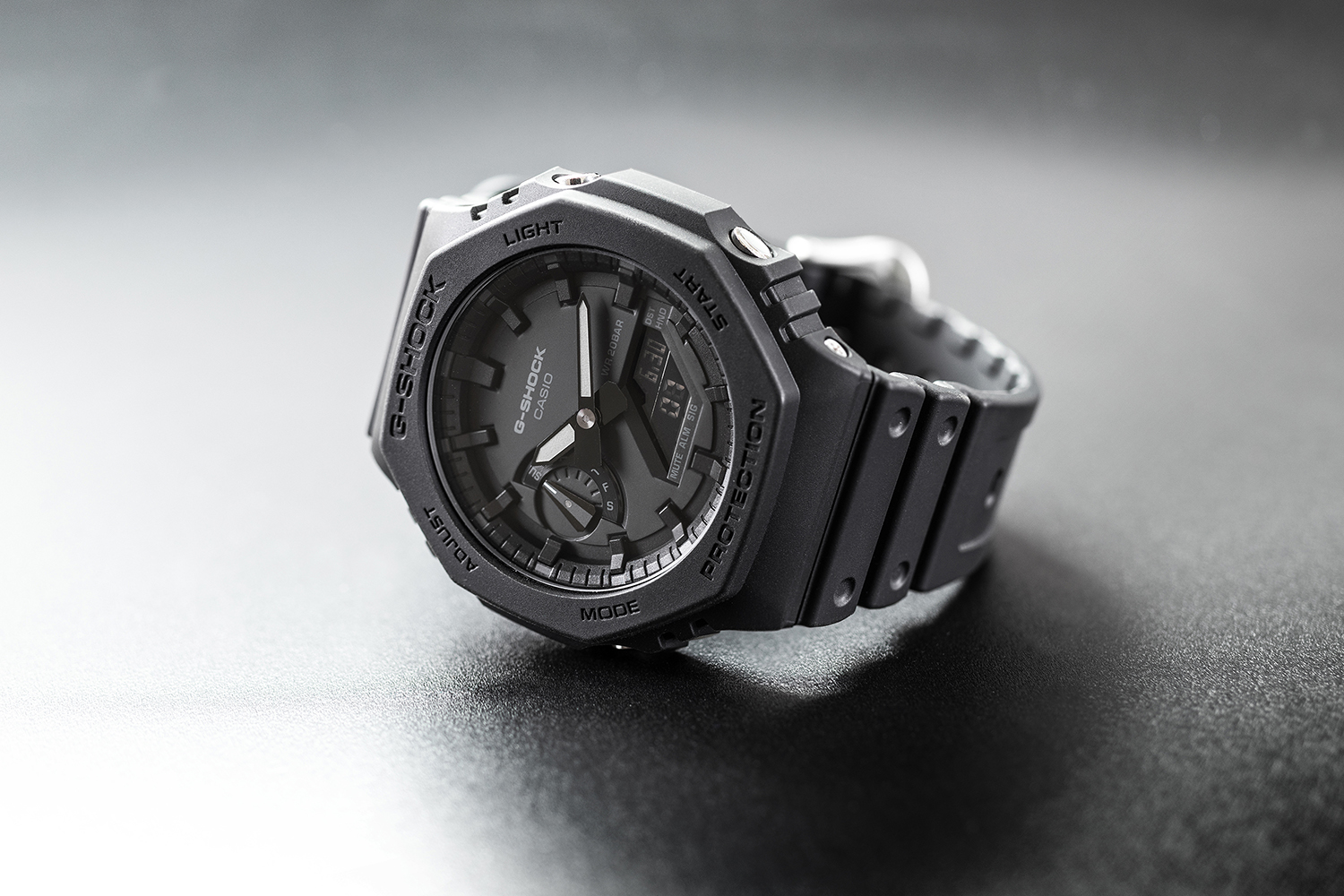 G-Shock GA-2100-1A1ER G-Shock zegarek męski sportowy mineralne - miniatura 13