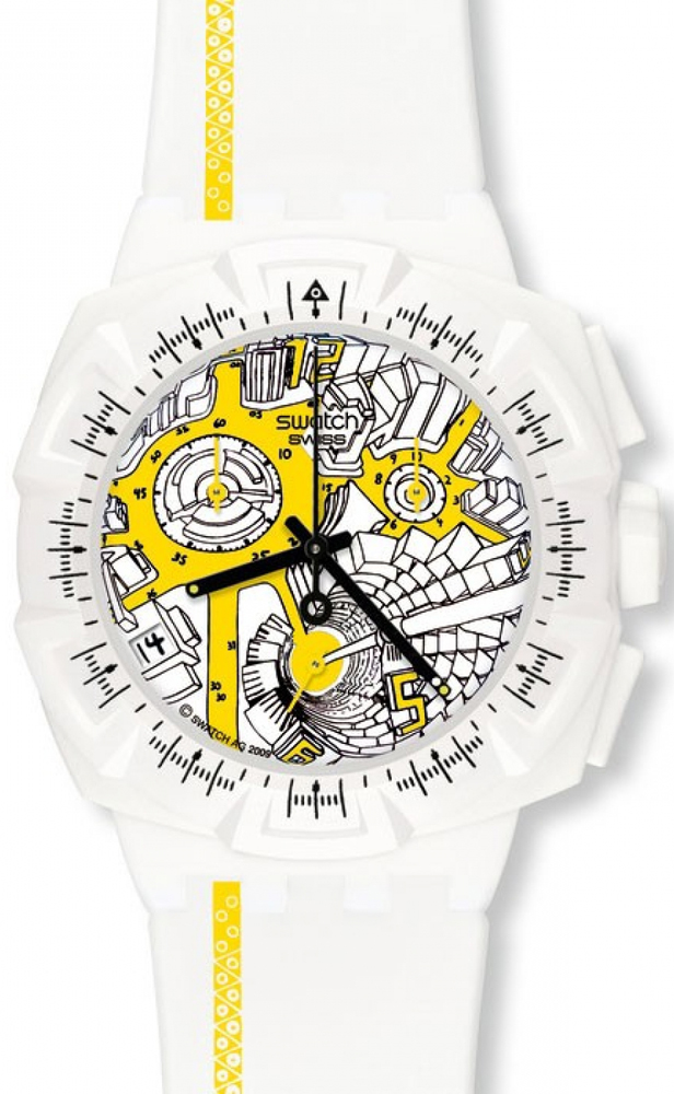 STREET MAP YELLOW Swatch SUIW410 