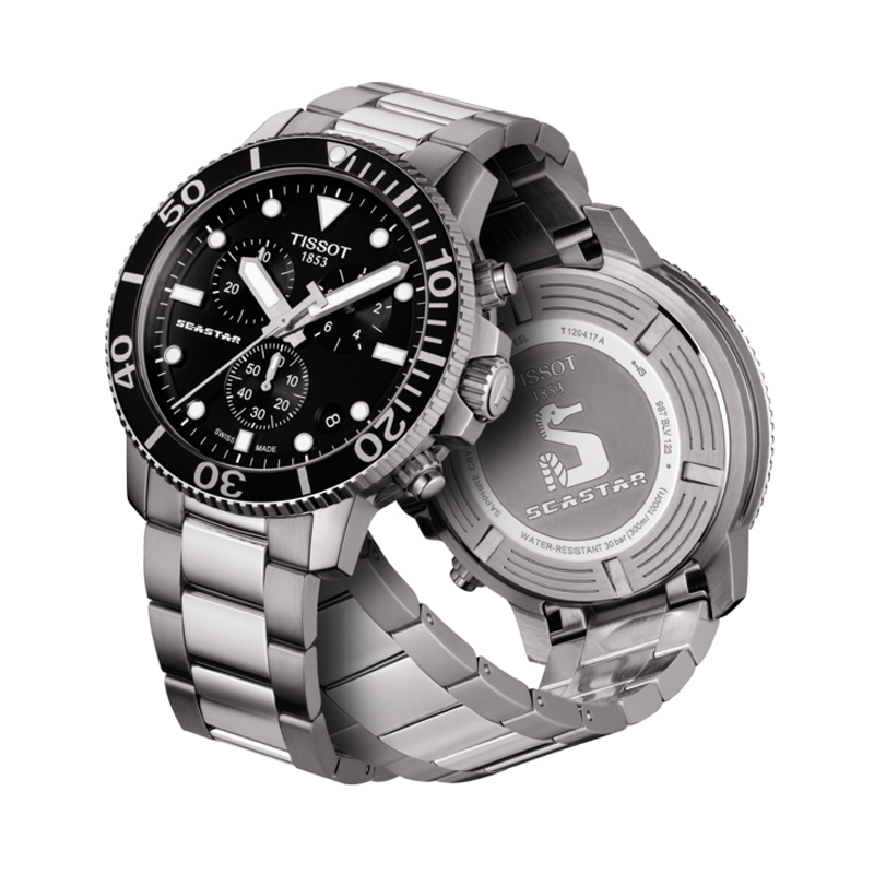 SEASTAR 1000 CHRONOGRAPH 45mm Tissot T120.417.11.051.00 - hover