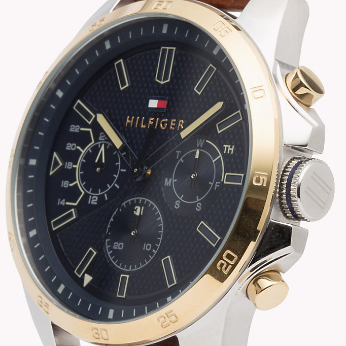 Tommy Hilfiger 1791561 zegarek srebrny klasyczny Męskie pasek - miniatura 3