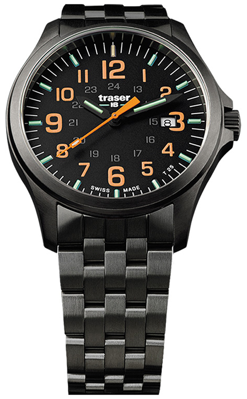 P67 Officer Pro GunMetal Black/Orange Traser TS-107870 