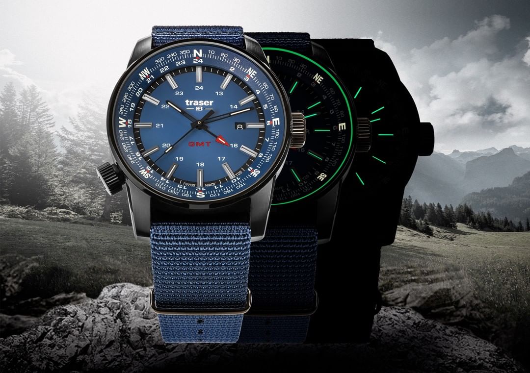 Traser TS-109034 P68 Pathfinder GMT P68 Pathfinder GMT Blue pasek - miniatura 8