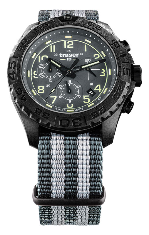P96 OdP Evolution Chrono Grey NATO Strap Traser TS-109046 