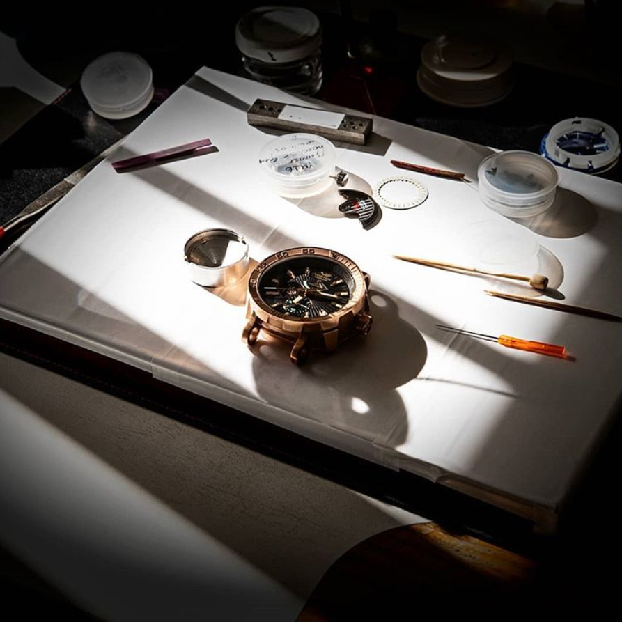 Vostok Europe YN84-575O540 Energia Rocket Energia Rocket Bronze Automatic zegarek męski klasyczny mineralne utwardzane - miniatura 5